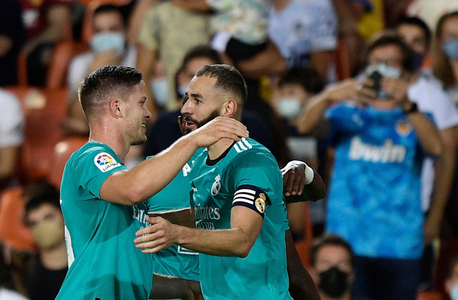 Valencia 1-2 Real Madrid 