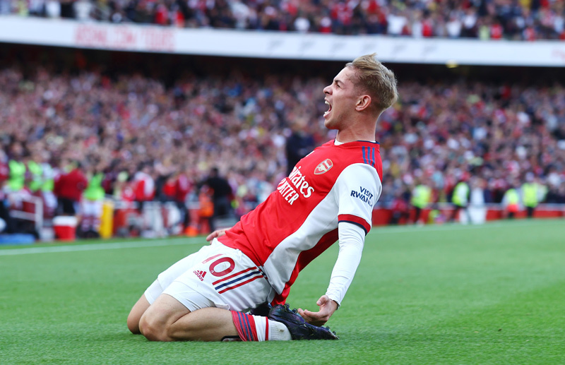 Smith Rowe Arsenal 3-1 Tottenham