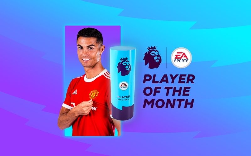 Ronaldo trở thành cầu thủ xuất sắc nhất tháng của Premier League Ronaldo trở thành cầu thủ xuất sắc nhất tháng của Premier League