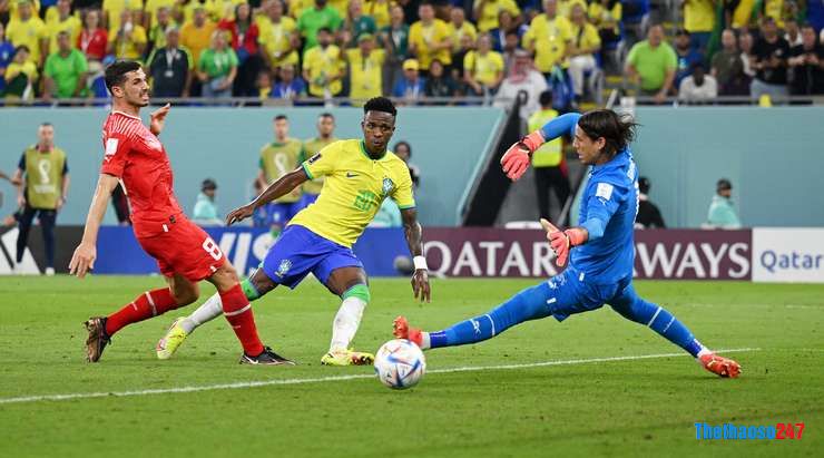 Brazil 1-0 Thụy Sĩ World Cup 2022