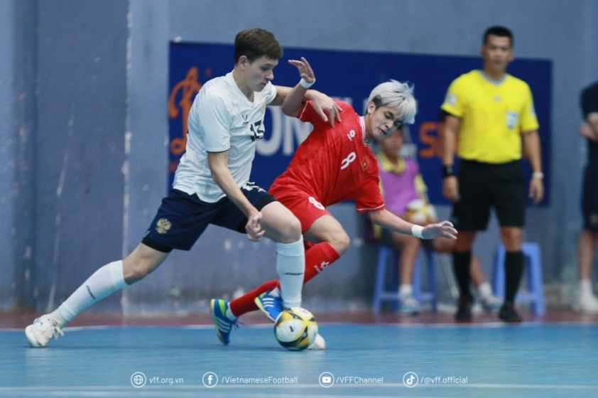 U19 Futsal Việt Nam Tỏa Sáng Đánh Bại U19 Nga Trong Trận Giao Hữu Đầu Tiên