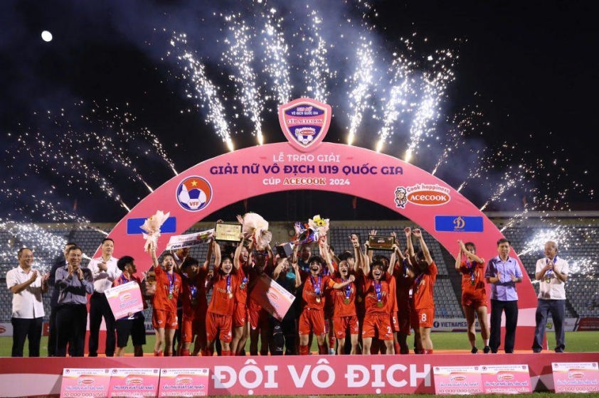 Phong Phú Hà Nam Đăng Quang Giải U19 Nữ Quốc Gia 2024, Giữ Vững Vị Thế Vô Địch