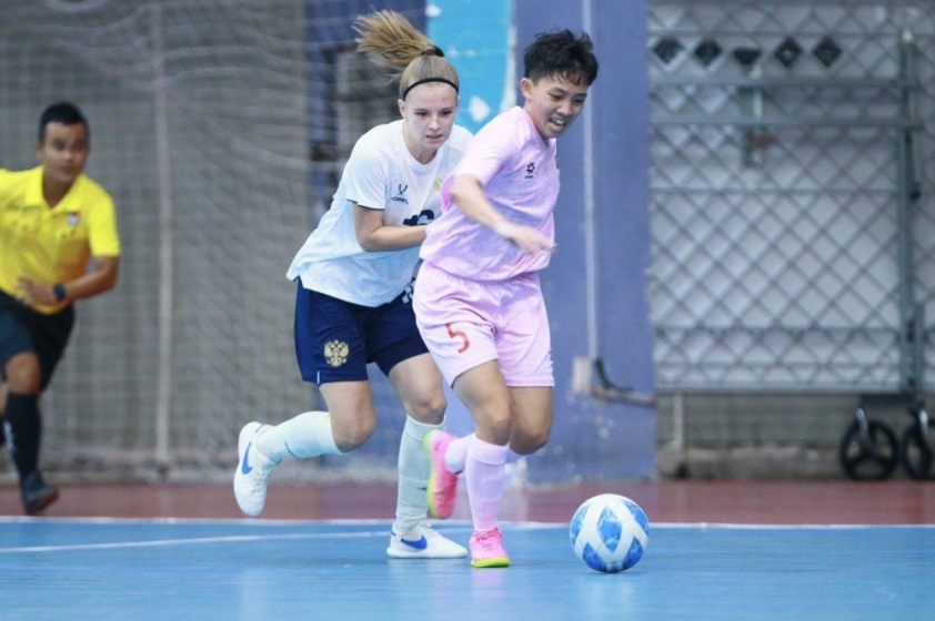 ĐT Futsal Nữ Nga Vô Cùng Trân Trọng Đối Thủ Việt Nam Sau Trận Giao Hữu