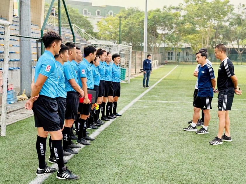 Hoàn thiện Khóa Đào Tạo Trọng Tài, Trợ Lý Trọng Tài VAR Khóa 3