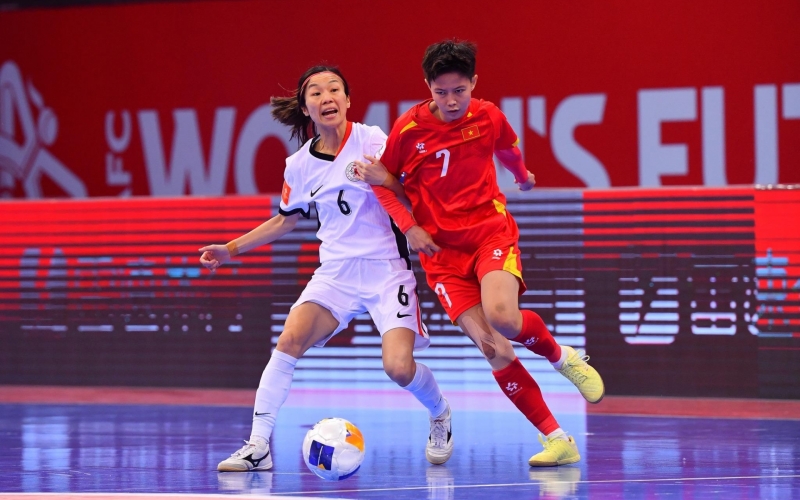 Tuyển Futsal Nữ Việt Nam Khởi Đầu VCK Châu Á 2025 Bằng Chiến Thắng Ngọt Ngào Trước Hồng Kông
