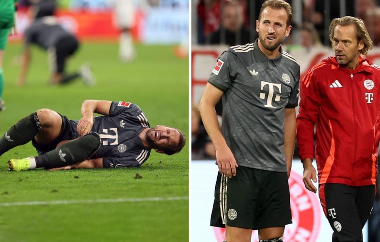 Harry Kane chấn thương mắt cá chân: Bayern Munich lo lắng trước đại chiến Champions League