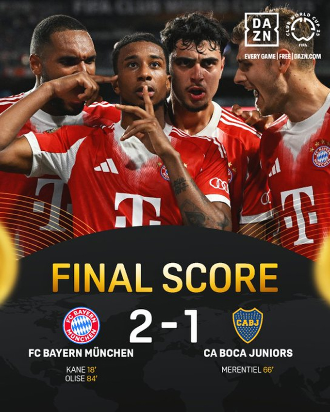Bayern Munich Vượt Qua Boca Juniors, Lập Kỷ Lục Tại FIFA Club World Cup 2025