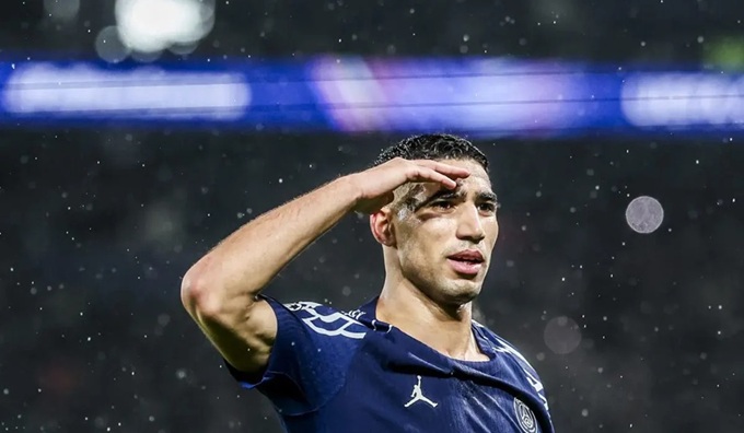 PSG đối mặt khủng hoảng nghiêm trọng nếu Hakimi chấn thương: Cánh phải mong manh cần bổ sung khẩn cấp