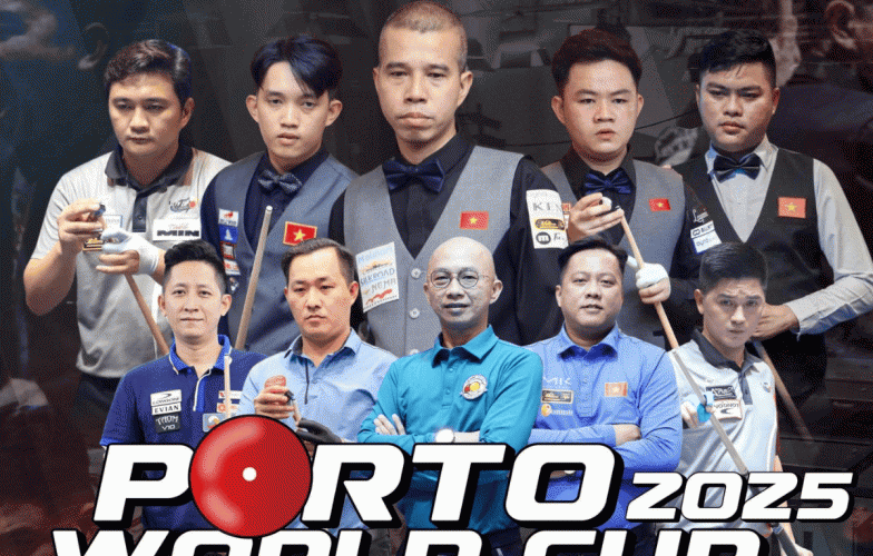 10 Cơ Thủ Việt Nam Sẵn Sàng Tỏa Sáng Tại World Cup Billiards Carom 3 Băng Porto 2025