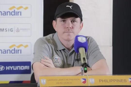 HLV U23 Philippines cảnh báo học trò không chủ quan trước trận đấu với U23 Indonesia