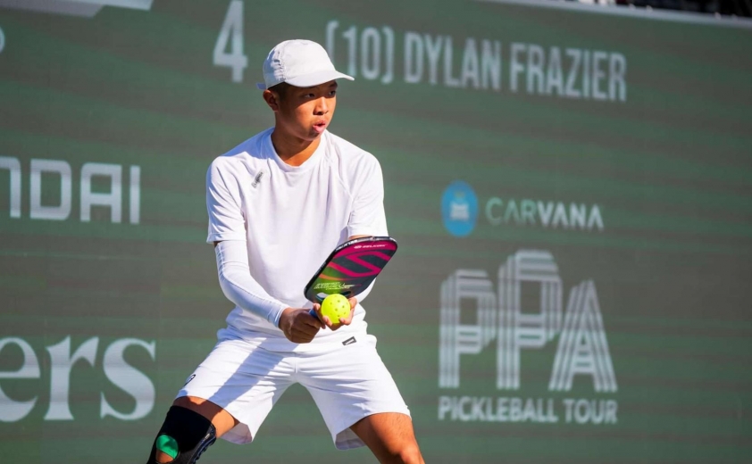 Thần đồng Pickleball Quang Dương tái xuất ấn tượng tại giải Moonsoon 3.0, tiến vào bán kết