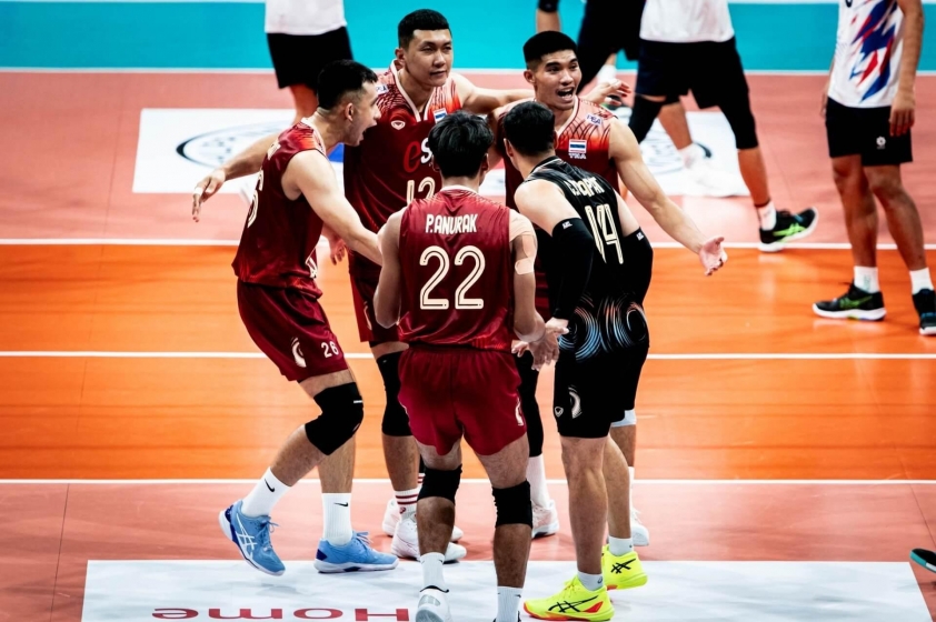 Thái Lan ngược dòng kịch tính đánh bại Philippines tại SEA V.League 2025