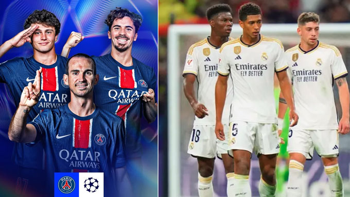 Siêu kinh điển PSG vs Real Madrid: Cuộc chiến khốc liệt giữa hai ông lớn