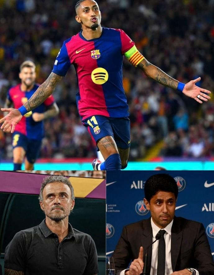 PSG ráo riết săn đón Raphinha: 120 triệu Euro cho bản hợp đồng chiến lược