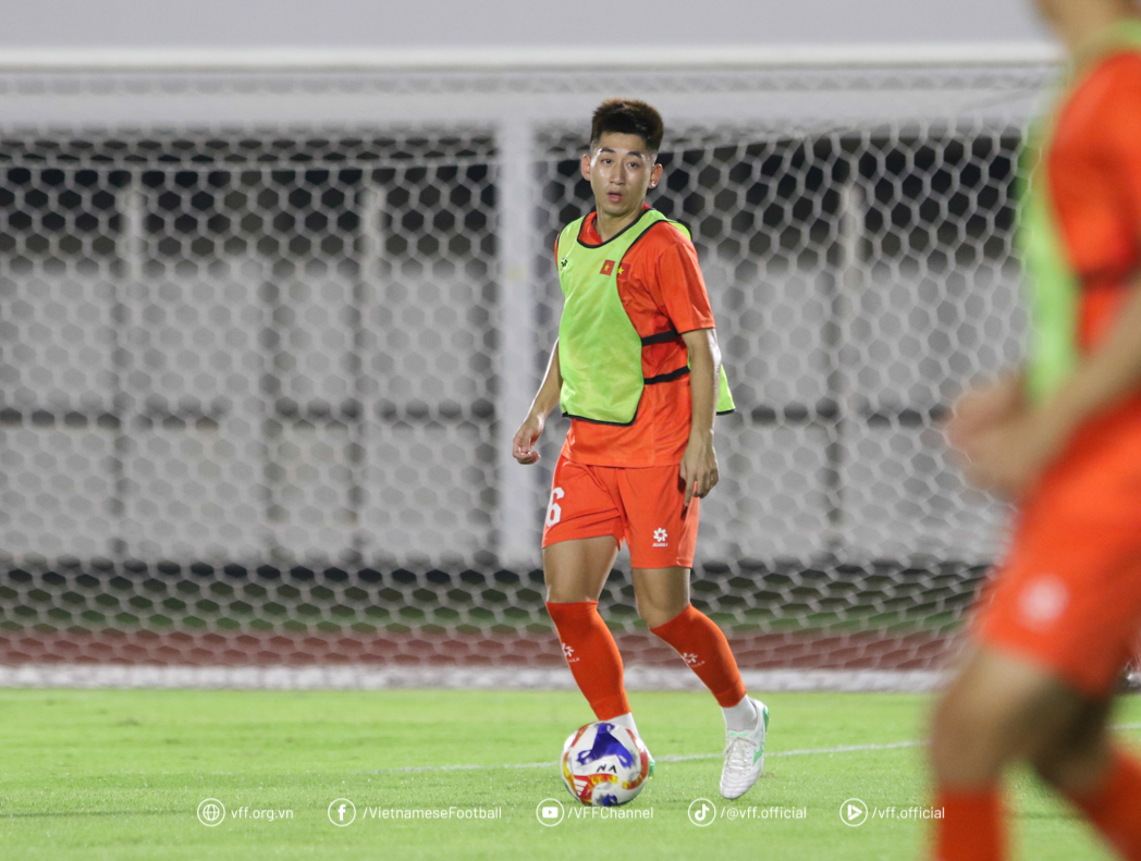 Trung vệ Nguyễn Nhật Minh: quyết tâm cùng U23 Việt Nam chinh phục U23 Đông Nam Á