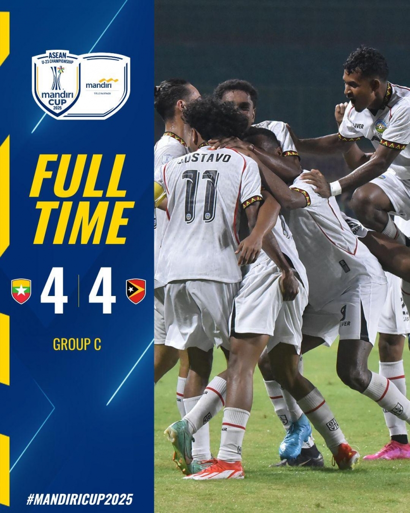 U23 Timor Leste Gây Bão, Hòa Kinh Điển 4-4 Trước U23 Myanmar