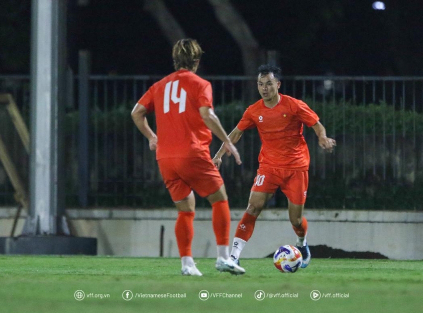 U23 Việt Nam tích cực chuẩn bị cho trận ra quân gặp U23 Lào tại SEA Games 2025