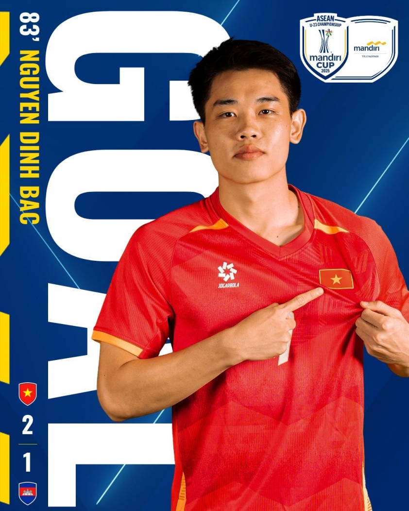 U23 Việt Nam vượt qua thử thách, giành vé vào bán kết U23 Đông Nam Á 2025