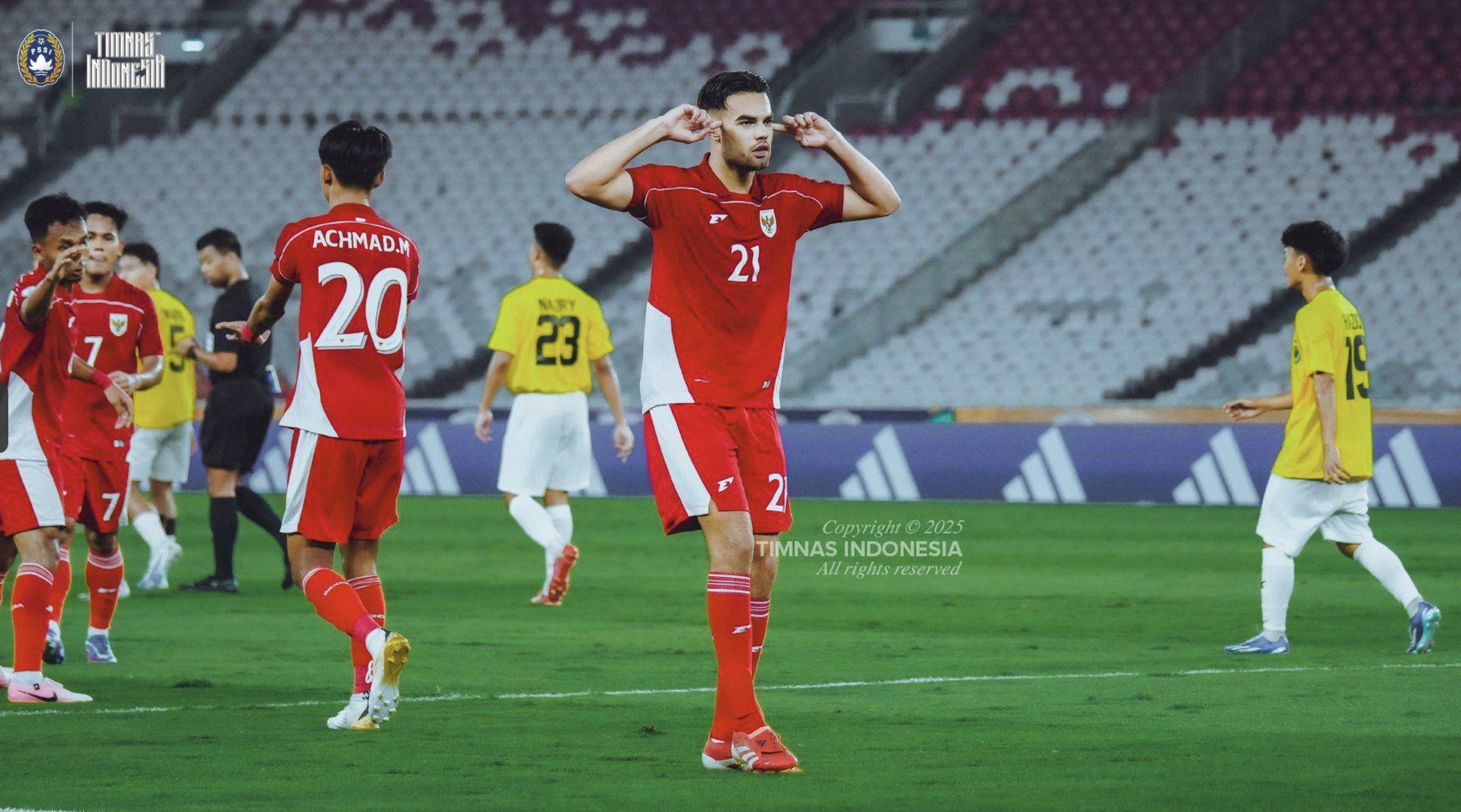 U23 Indonesia Đại Thắng U23 Brunei 8-0 Tại Vòng Bảng U23 Đông Nam Á 2025
