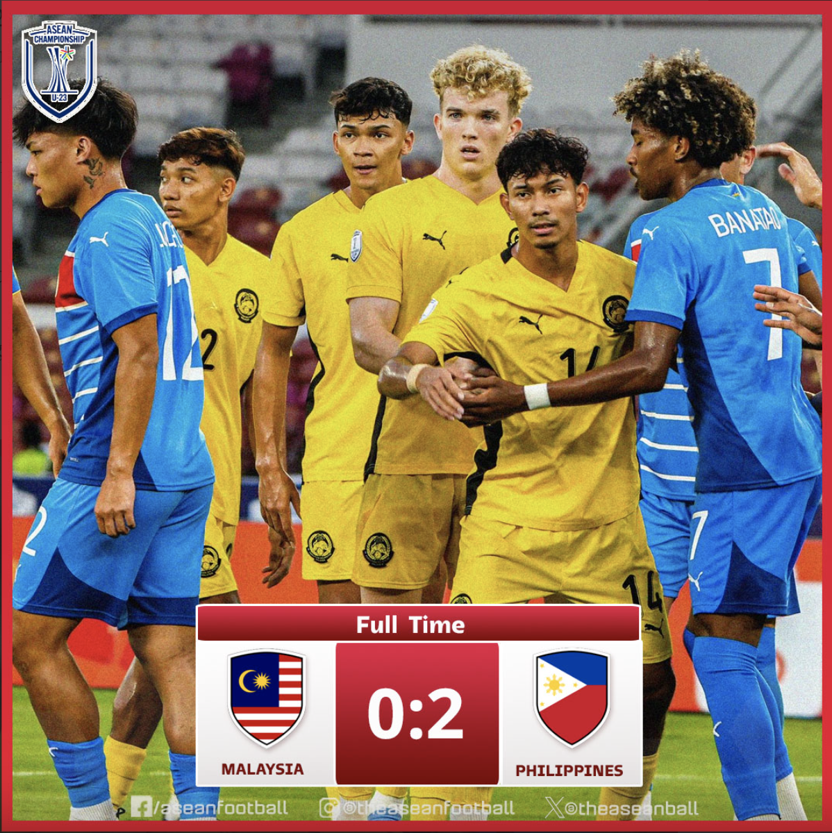 Thất vọng lớn: U23 Malaysia khởi đầu thảm hại tại SEA Games 2025
