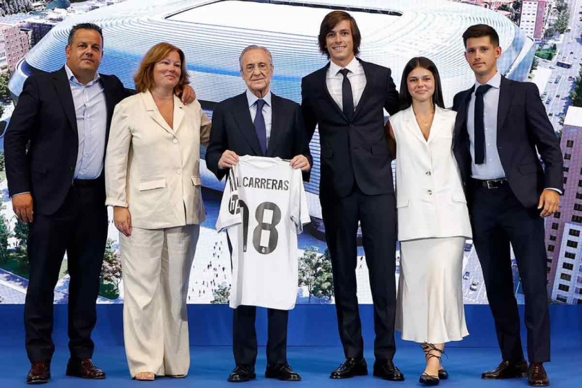 Álvaro Carreras trở lại Real Madrid: Chàng trai áo trắng đã trưởng thành