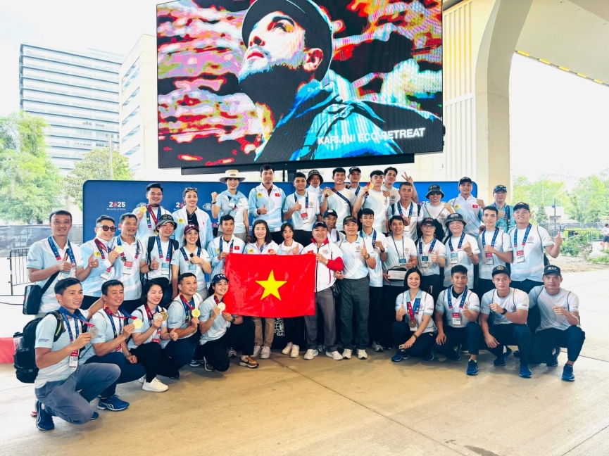 Đoàn Thể thao CAND Việt Nam tỏa sáng tại Đại hội Thể thao Cảnh sát và Cứu hỏa Thế giới 2025