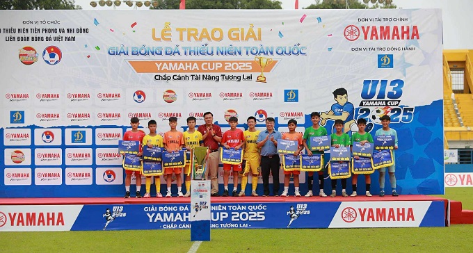 Nam Định Vượt Ải SLNA, Giành Vô Địch Giải Bóng Đá Thiên Niên Toàn Quốc U13