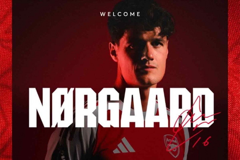 Arsenal chính thức chiêu mộ tiền vệ Christian Nørgaard từ Brentford