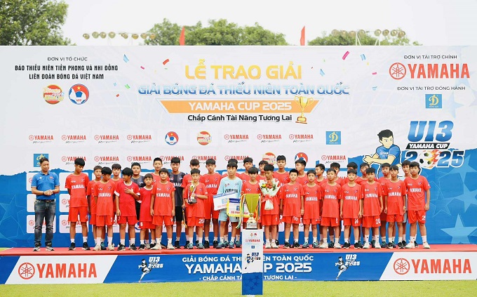 Nam Định Vượt Ải SLNA, Giành Vô Địch Giải Bóng Đá Thiên Niên Toàn Quốc U13
