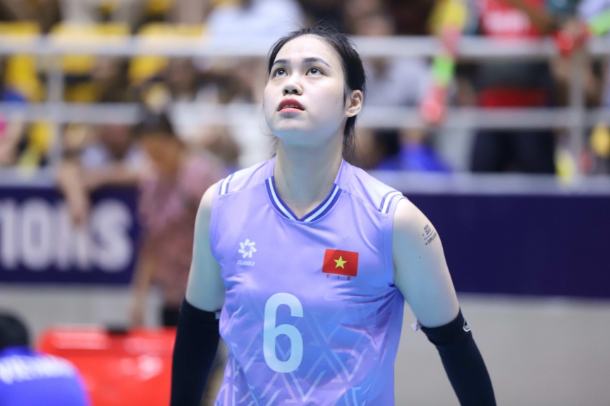 Đội tuyển bóng chuyền nữ Việt Nam xuất sắc giành vé vào tứ kết giải Shanghai Future Stars 2025