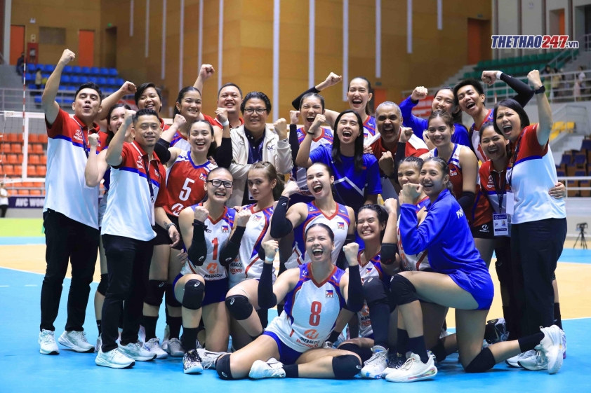 Đội tuyển bóng chuyền nữ Philippines hướng đến SEA V.League 2025 với khát vọng lớn