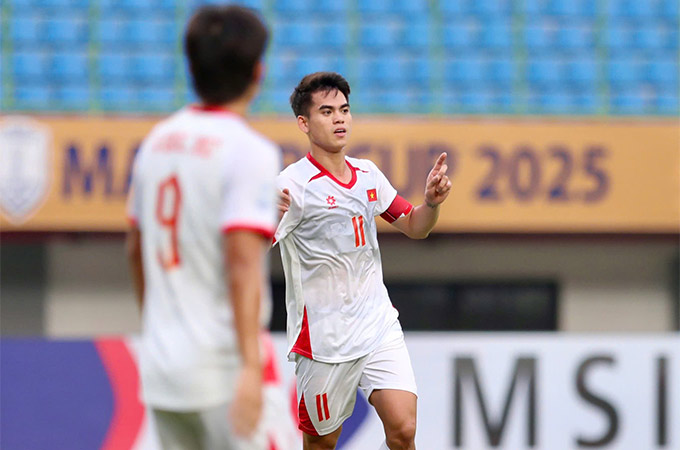 U23 Việt Nam khởi đầu thuận lợi tại U23 Đông Nam Á 2025, Khuất Văn Khang tỏa sáng