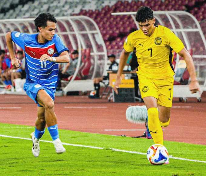 U23 Philippines gây sốc, đánh bại U23 Malaysia 2-0 tại trận mở màn