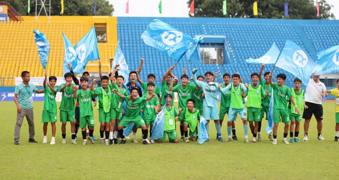 Nam Định Vượt Ải SLNA, Giành Vô Địch Giải Bóng Đá Thiên Niên Toàn Quốc U13