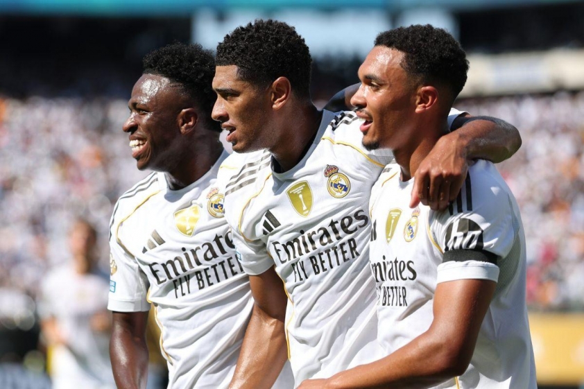 Real Madrid dẫn đầu thế giới về doanh thu tài trợ áo đấu