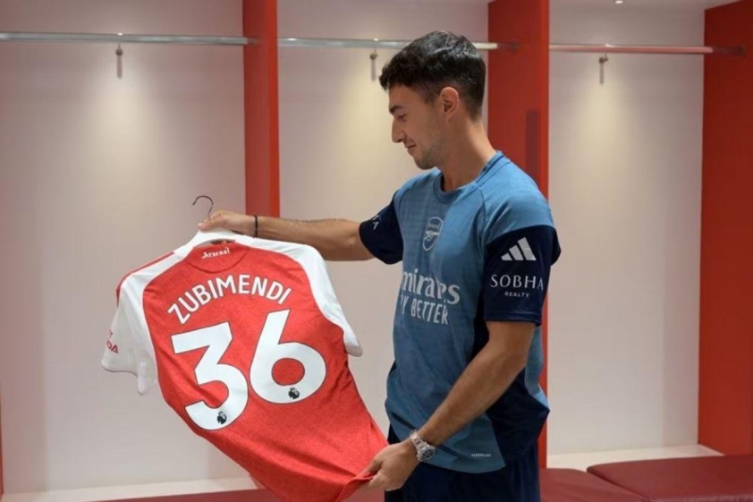 Arsenal chính thức sở hữu Zubimendi: Bom tấn 60 triệu Euro cho mùa giải mới