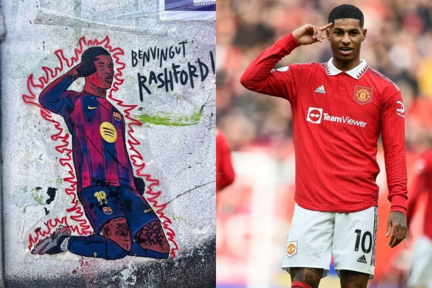 Rashford gia nhập Barcelona: Bức tranh tường khổng lồ và kỳ vọng lớn lao