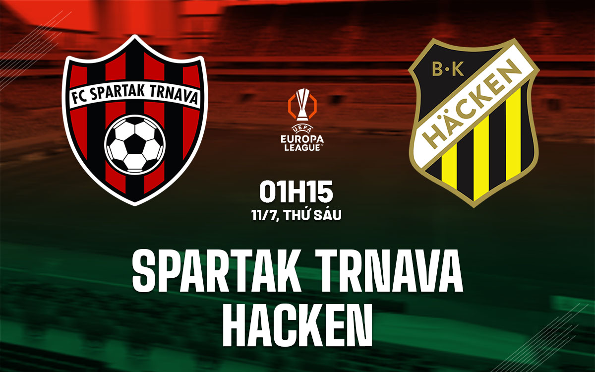 Nhận định Spartak Trnava vs Hacken: Đại diện Thụy Điển được đánh giá cao