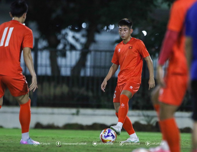 Trung vệ Nguyễn Nhật Minh: Quyết tâm chinh phục U23 Đông Nam Á 2025