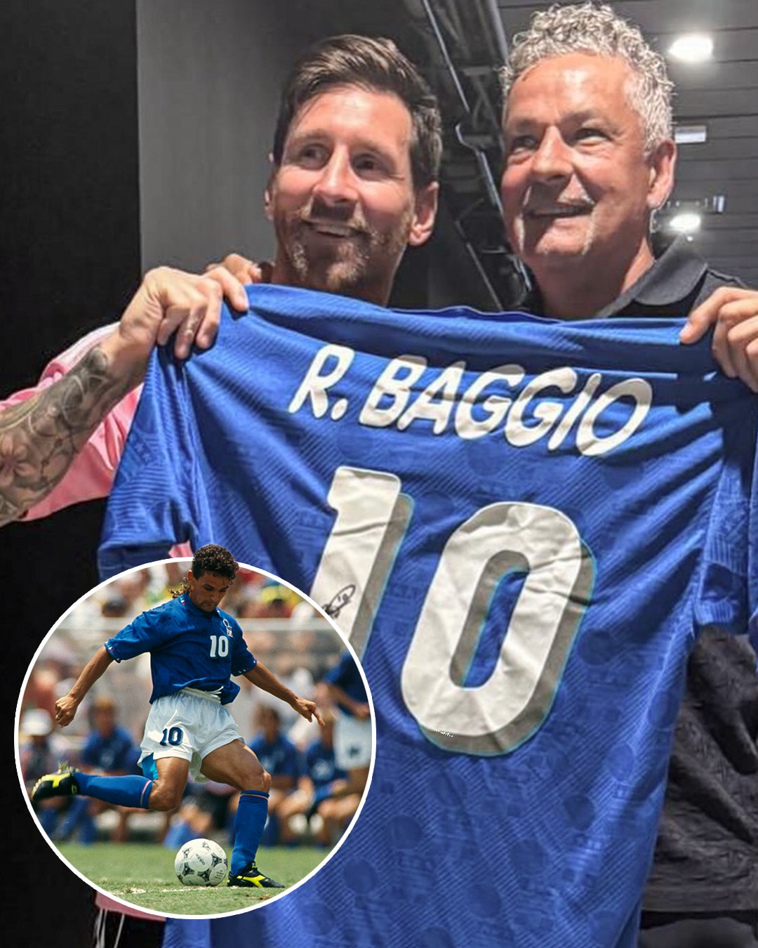 Huyền thoại Roberto Baggio: Cuộc sống giản dị sau ánh hào quang sân cỏ
