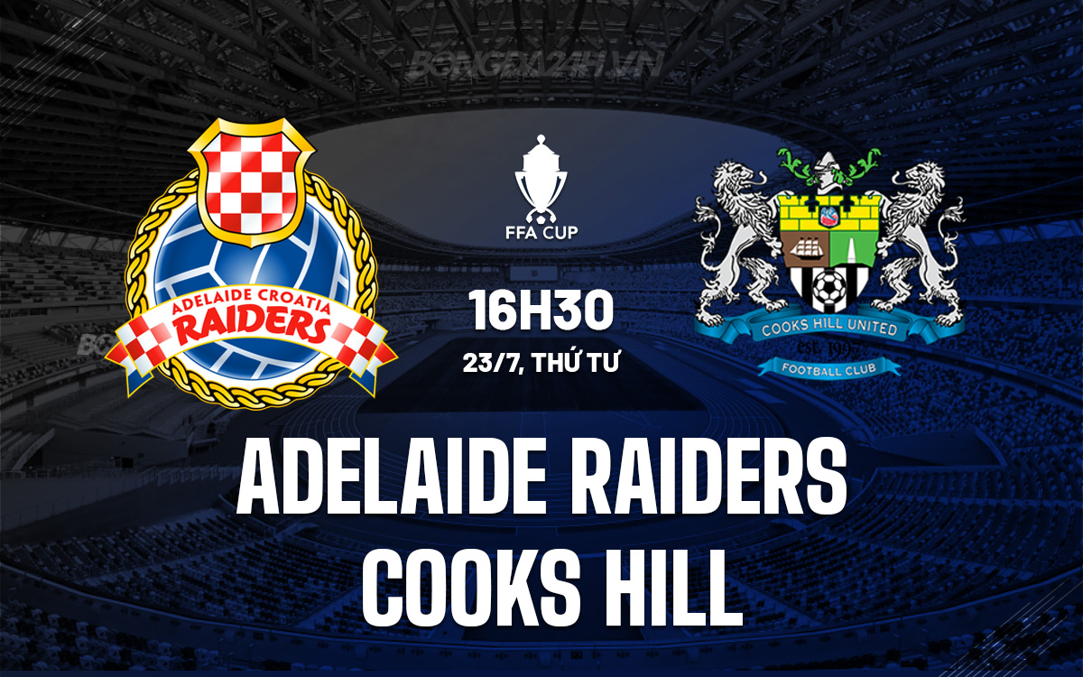 Nhận định Adelaide Raiders vs Cooks Hill: Trận đấu cân tài cân sức tại Cúp Quốc gia Australia