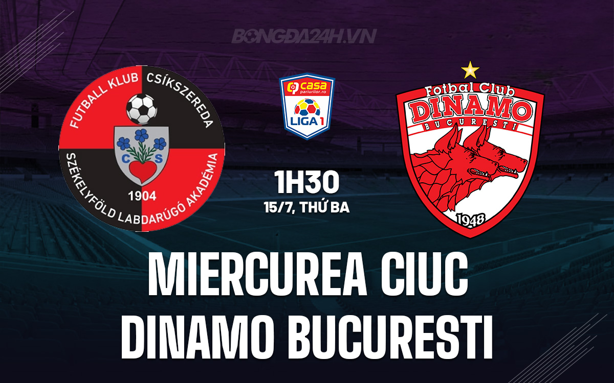 Nhận định Miercurea Ciuc vs Dinamo Bucuresti: Trận đấu nghẹt thở tại VĐQG Romania 2025/26