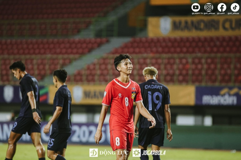 Damoth Thongkhamsavath chấn thương, U23 Lào gục ngã trước sức mạnh U23 Việt Nam