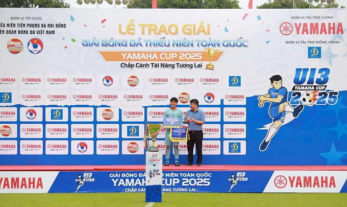 Nam Định Vượt Ải SLNA, Giành Vô Địch Giải Bóng Đá Thiên Niên Toàn Quốc U13