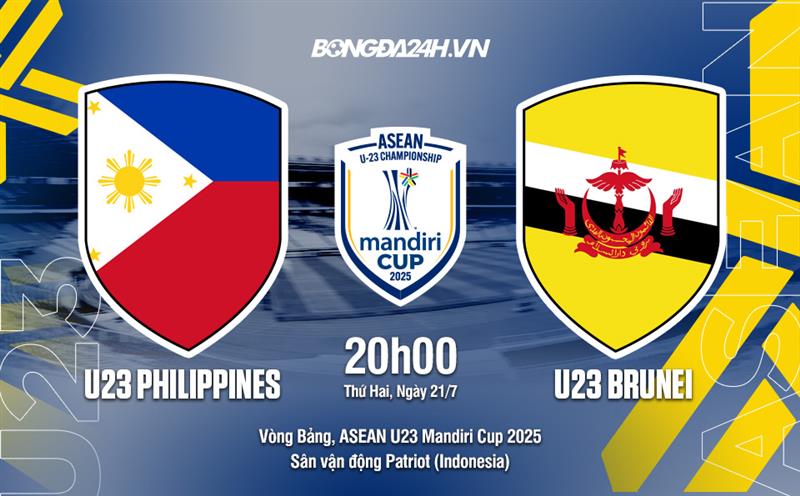 U23 Philippines vs U23 Brunei: Dự đoán tỷ số trận đấu cuối bảng A