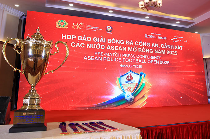 Giải bóng đá Công an - Cảnh sát các nước ASEAN mở rộng 2025:  Hứa hẹn những trận đấu đỉnh cao