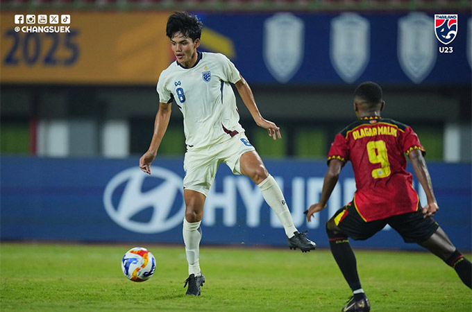 U23 Thái Lan đại thắng U23 Timor Leste 4-0, vững vàng hướng đến bán kết
