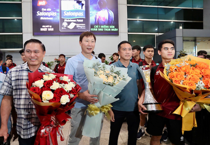 U23 Việt Nam Về Nước, Mang Về Chiến Thắng Rực Rỡ Từ Indonesia
