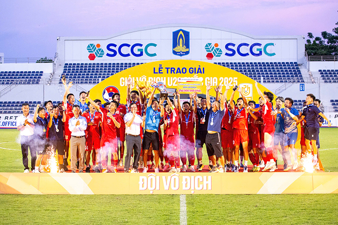 PVF Vô Địch Giải U21 Quốc Gia 2025 Sau Thắng Lợi Trước Thể Công Viettel