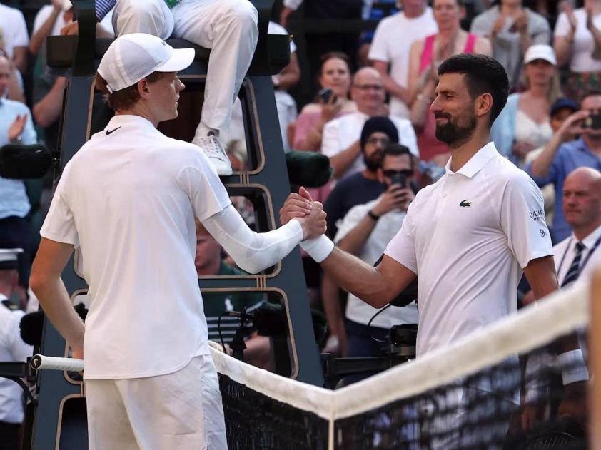 Sinner đánh bại Djokovic tại Wimbledon: Lịch sử lặp lại và sự trỗi dậy của thế hệ trẻ